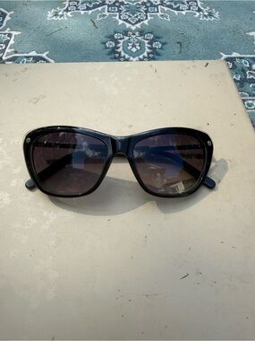 Balmain 56mm modified Black Frame Cat Eye Sunglasses